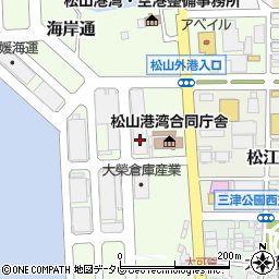 押入れ産業　松山大栄店周辺の地図