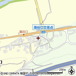 愛媛県西条市丹原町湯谷口217-2周辺の地図