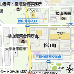 株式会社ムロオ　松山支店常温センター周辺の地図