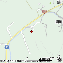 徳島県阿南市橘町（日開谷）周辺の地図