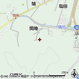 徳島県阿南市橘町関地25周辺の地図