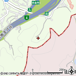 福岡県北九州市八幡東区山路松尾町周辺の地図