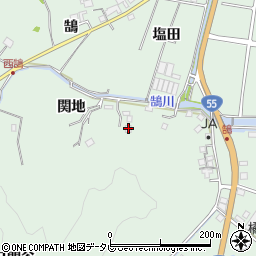 徳島県阿南市橘町関地32周辺の地図