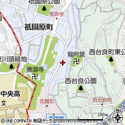 福岡県北九州市八幡東区祇園原町4周辺の地図