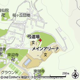 龍穏寺周辺の地図