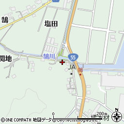 徳島県阿南市橘町関地43周辺の地図