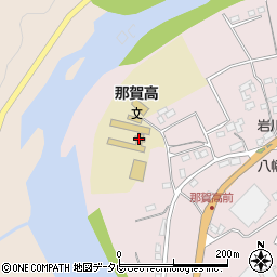 徳島県立那賀高等学校周辺の地図