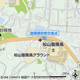 株式会社パナソニックリフォームクラブフジクウ　松山北店周辺の地図