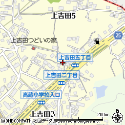 カレント上吉田２周辺の地図