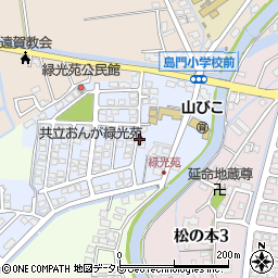 福岡県遠賀町（遠賀郡）島門周辺の地図