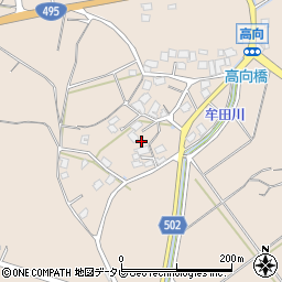 福岡県宗像市田野919周辺の地図
