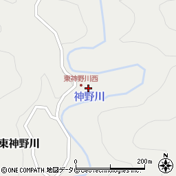 和歌山県日高郡みなべ町東神野川921周辺の地図