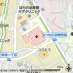 ローソンＪＣＨＯ九州病院店周辺の地図