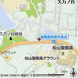 有限会社ペットサロン松山　松山店周辺の地図