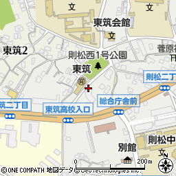 新生堂薬局　則松店周辺の地図