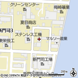 ベンカン　九州センター周辺の地図