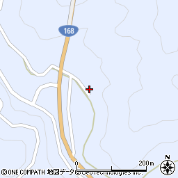 和歌山県田辺市本宮町大居2147周辺の地図