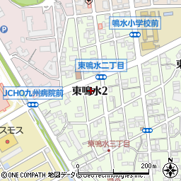 久冨勝株式会社　北九州営業所周辺の地図