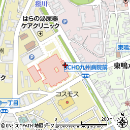 JCHO九州病院前周辺の地図