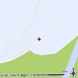 和歌山県田辺市本宮町大居378周辺の地図