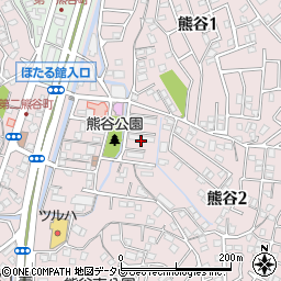 市営小熊野団地周辺の地図