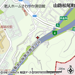 福岡県北九州市八幡東区山路松尾町8周辺の地図