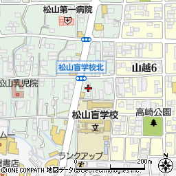 コンフォート久万の台周辺の地図