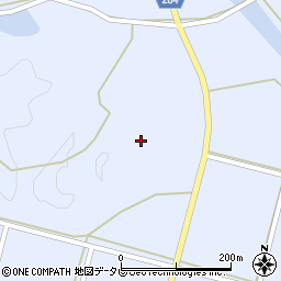 徳島県阿南市新野町宇井谷周辺の地図