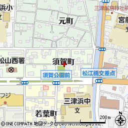 〒791-8052 愛媛県松山市須賀町の地図