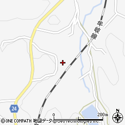 徳島県阿南市桑野町（花坂）周辺の地図