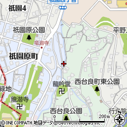福岡県北九州市八幡東区祇園原町1-3周辺の地図