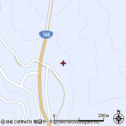 和歌山県田辺市本宮町大居2155周辺の地図