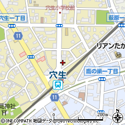 濱邉鍼灸院周辺の地図