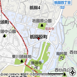 福岡県北九州市八幡東区祇園原町9-35周辺の地図