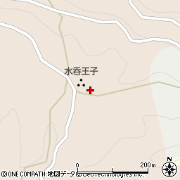 和歌山県田辺市本宮町三越1411-1周辺の地図