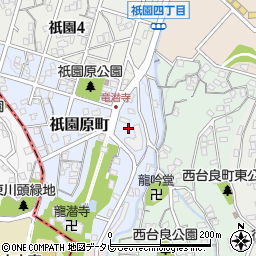福岡県北九州市八幡東区祇園原町3周辺の地図