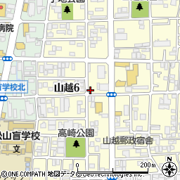 株式会社山縣屋　松山営業所周辺の地図