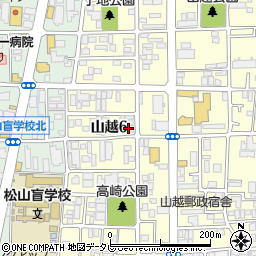 株式会社オーヤラックス　松山営業所周辺の地図