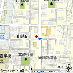 安藤石油株式会社　松山北給油所周辺の地図
