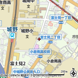 富士見町民館周辺の地図
