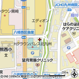 ホテルクラウンパレス北九州宴会予約・営業周辺の地図