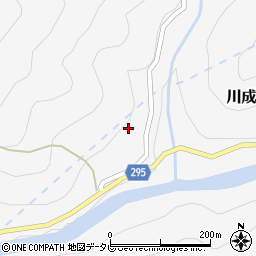 徳島県那賀町（那賀郡）川成（フドノ内）周辺の地図