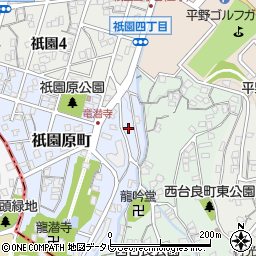 福岡県北九州市八幡東区祇園原町2周辺の地図