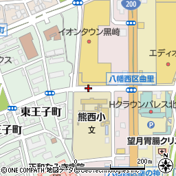 〒806-0036 福岡県北九州市八幡西区西曲里町の地図