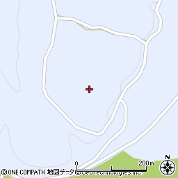 和歌山県田辺市本宮町大居918周辺の地図