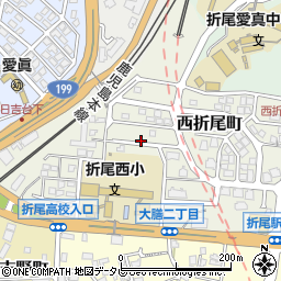 福岡県北九州市八幡西区西折尾町14-26周辺の地図
