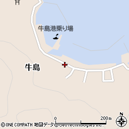 山口県光市牛島722周辺の地図