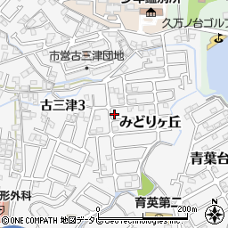 愛媛県松山市みどりヶ丘12-10周辺の地図