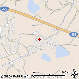 福岡県宗像市田野2042周辺の地図