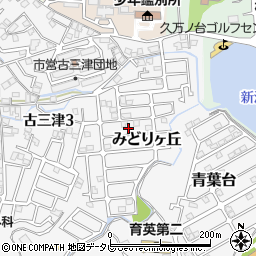 愛媛県松山市みどりヶ丘12-5周辺の地図